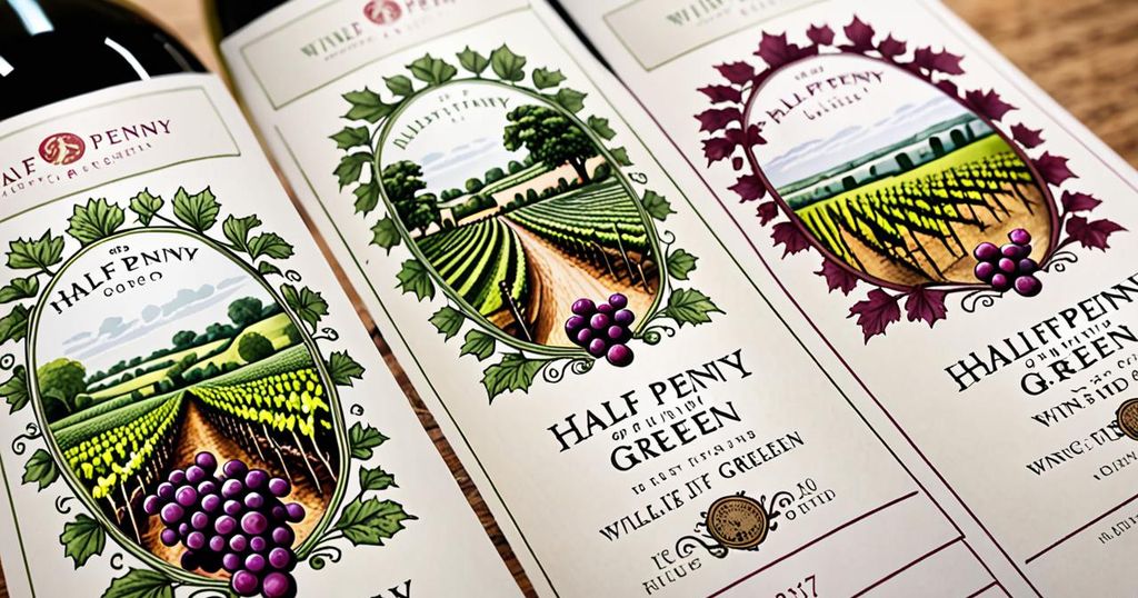 Halfpenny Green Wine Estate Collaborates with The Label Makers to Create New Sustainable Wine Labels