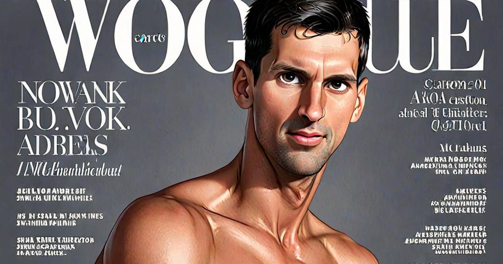 Novak Djokovic Graces Vogue Adria with “The Greatest of All Time” Covers