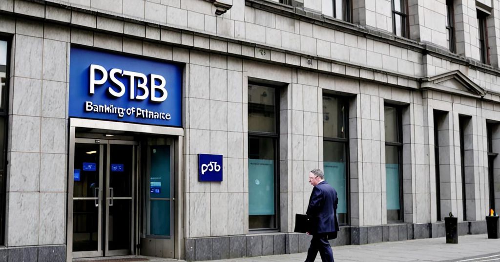 The Recruitment of Senior Banking Executive from the Department of Finance by PTSB