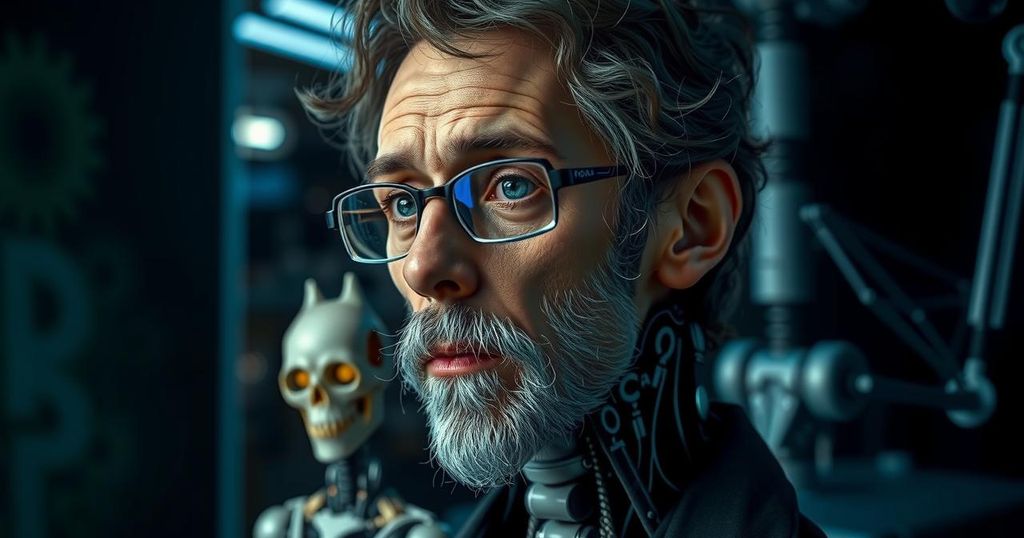 Tim Burton Voices Dread Over AI at London Exhibition