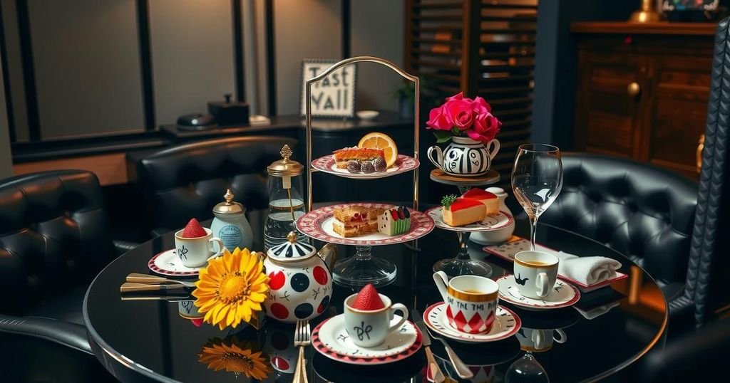 Experience Tim Burton’s Whimsical Afternoon Tea at Harvey Nichols