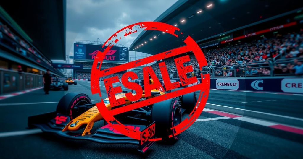 F1 Warns Fans Against Buying Resale Tickets for O2 Livery Launch