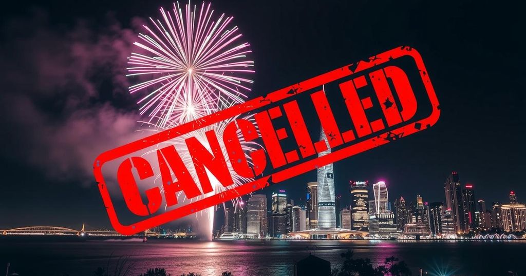 New Year’s Fireworks Cancelled Across UK Due to Severe Weather Conditions