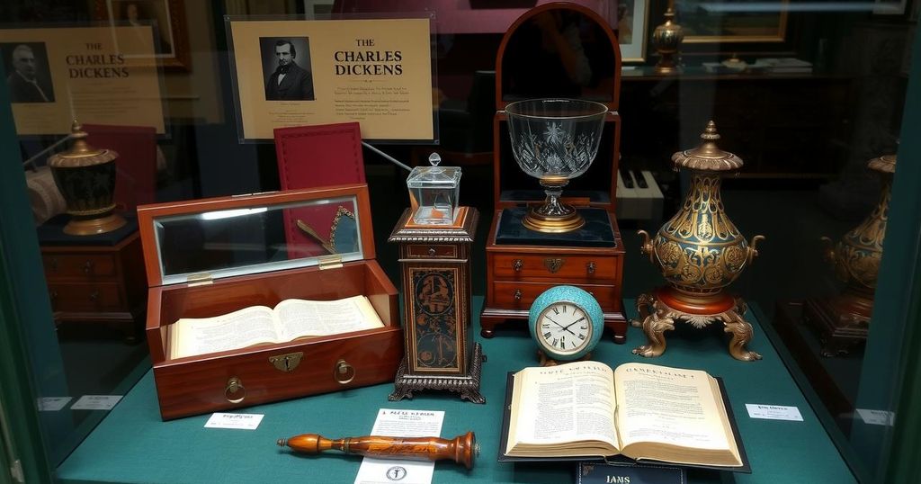 Rare Charles Dickens Artefacts on Display at London Museum