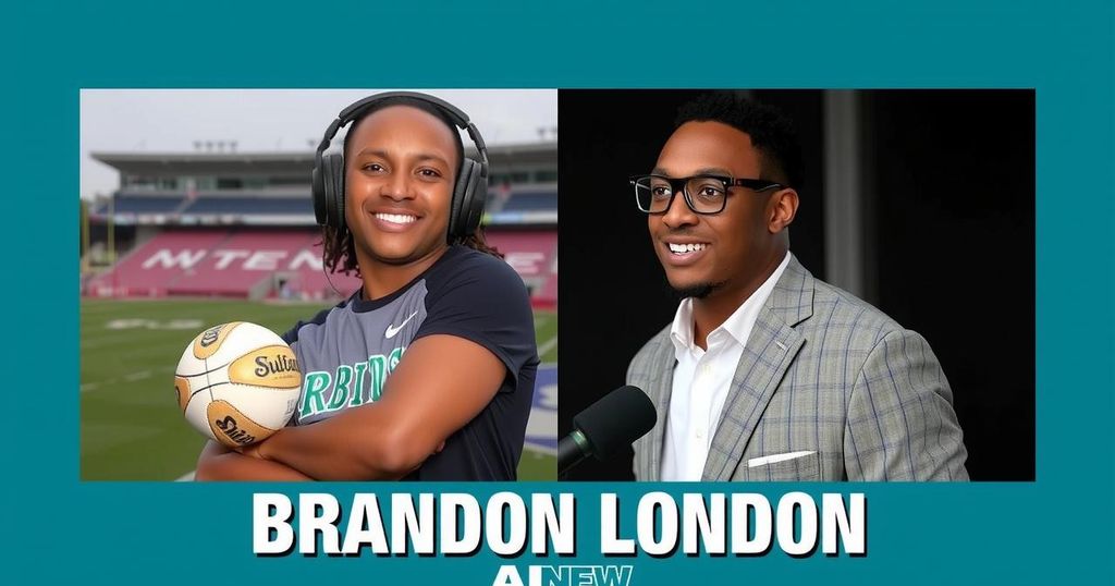 Brandon London Teams Up with AI Co-Host Aila for Innovative Sports Show