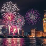 London Welcomes 2025 with Dazzling Fireworks Despite Rainy Weather